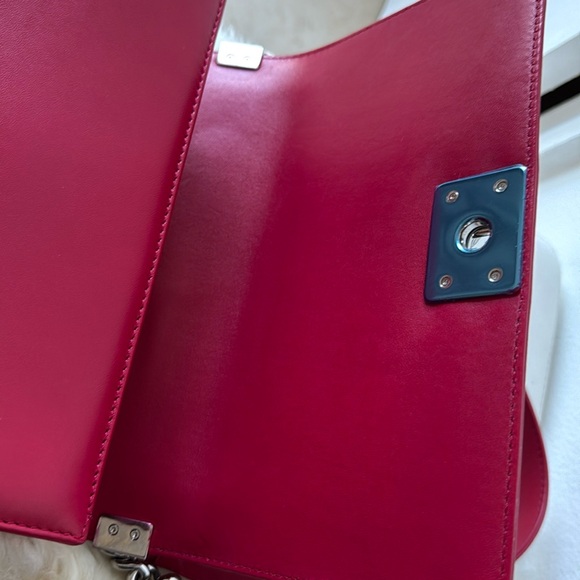 ❌SOLD❌ CHANEL *Limited Edition* Perforated Medium Boy Bag with Silver Hardware - Picture 16 of 17